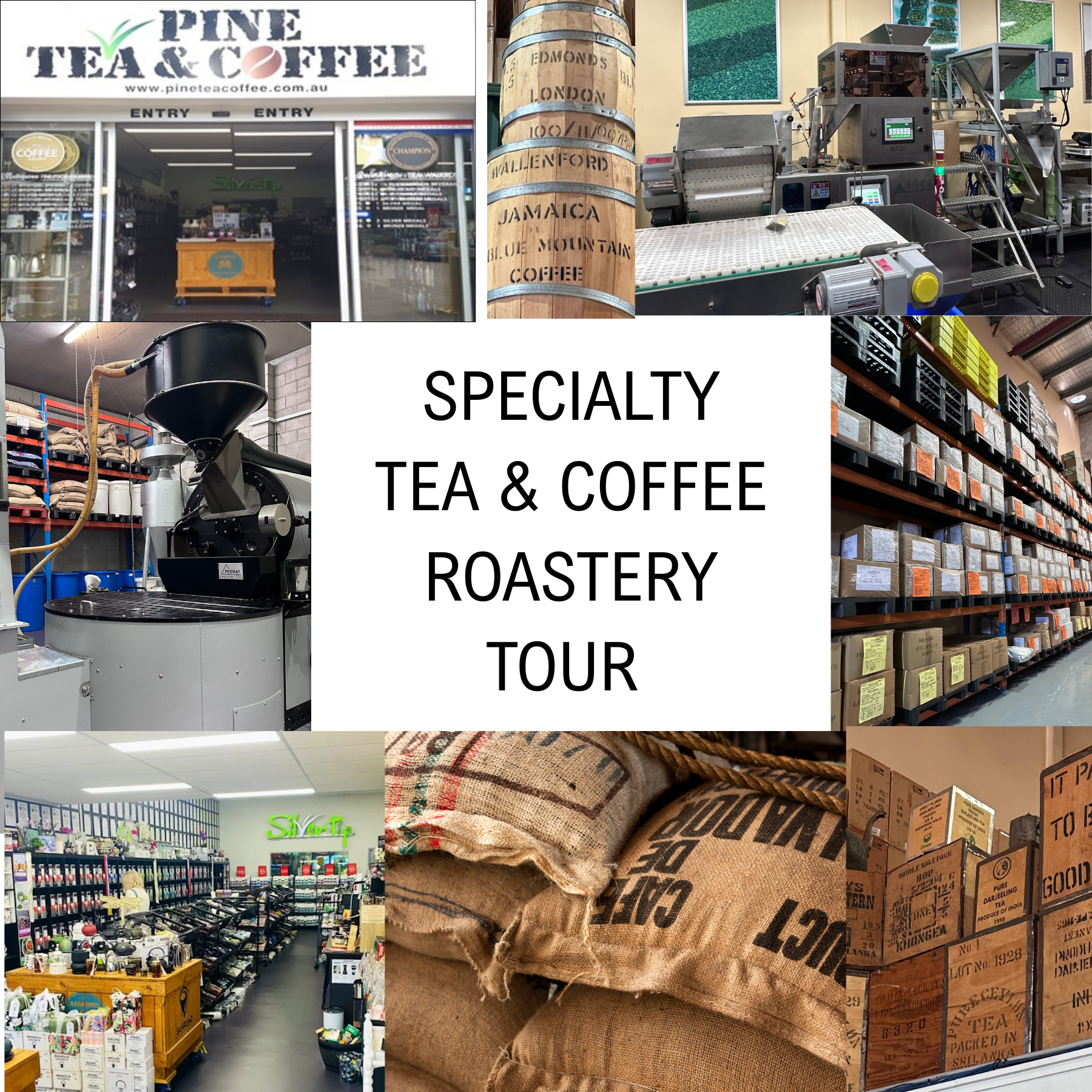 Specialty Tea & Coffee Roastery Tour